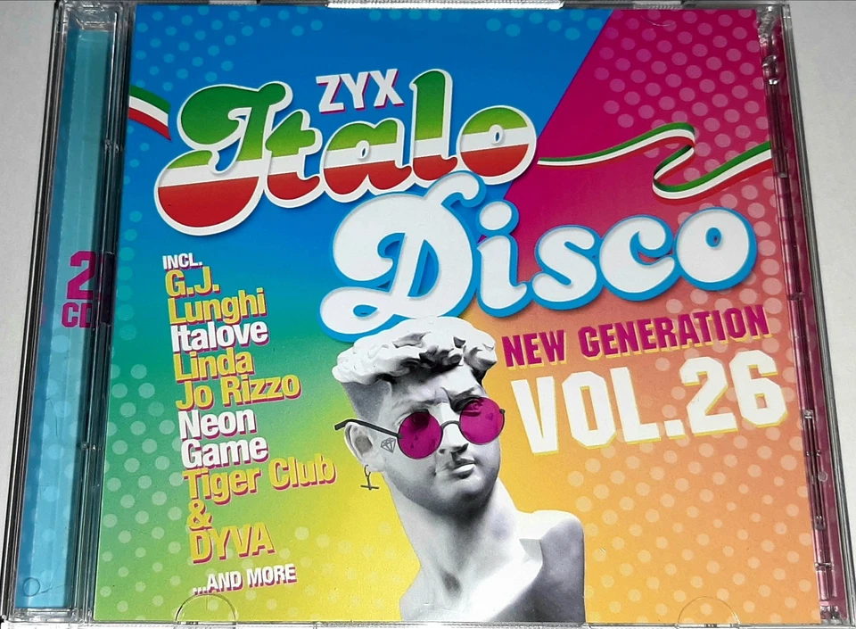 ZYX Italo Disco New Generation Vol. 26 (2025), 2-CD, neuwertig, Italove, Dyva - Bild 1 von 2