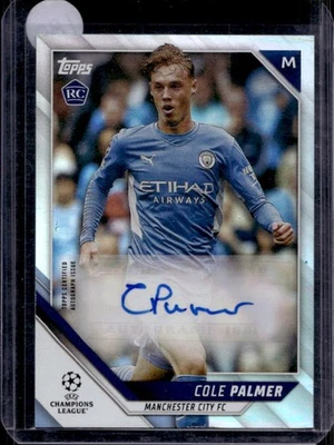 2021 Topps UEFA Cole Palmer Auto RC Rookie #BA-CP Man City - Image 1 of 2