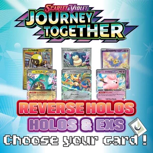 Pokemon TCG Journey Together Master Set Choose Your Card! Holo/Reverse Holo EX - Picture 1 of 176
