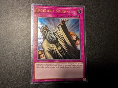 Yugioh Feierliches Urteil Jugement Solemn Solennel OP12-FR003 Ultimate Rare NM - Bild 1 von 3
