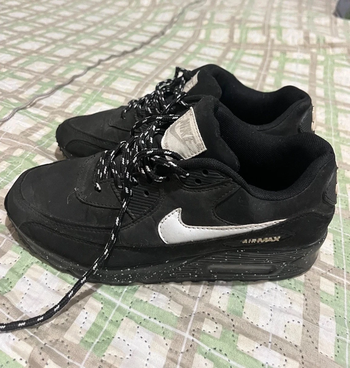 Preços baixos em Nike Air Max 90 Leather Black | eBay