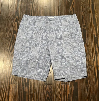 Pantalones Cortos Reyn Spooner x Uniqlo Para Hombre 35 x 9 Azul Algodón  Foto 1 de 4