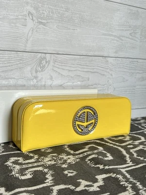 Samantha Thavasa Evening Clutch Canary Yellow Award Season Formalwear Gala - Image 1 of 4