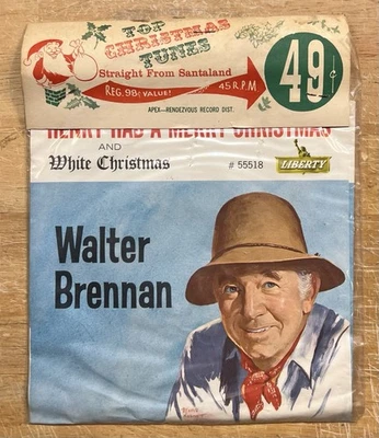 WALTER BRENNAN WHITE CHRISTMAS HENRY HAD A MERRY CHRISTMAS LIBERTY SEALED Foto 1 de 2