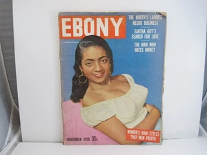 EBONY Magazine November 1956 Vintage African American Culture Johnson Pub - Bild 1 von 15