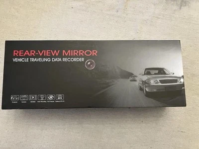 Espejo Retrovisor Vehículo Recordador de Datos de Viaje - Dash Cam con GPS y Sensor G Foto 1 de 4