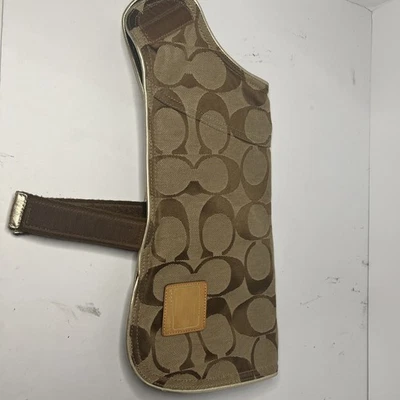 Abrigo COACH Perro - Logo Firma C - Talla Pequeña - Excelente Estado Foto 1 de 4