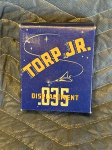 Vintage K&B .035 TORP JR. R/C or Control Line of Flight Gas Engine w/ Box - Picture 1 of 3