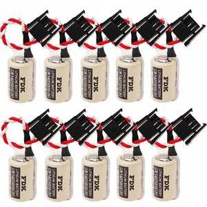 10PCS Sanyo CR14250SE 1/2AA 3V PLC Battery 1747-BA Backup Power Supply  - Picture 1 of 2