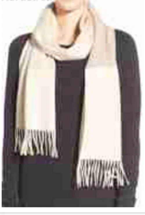 Bufanda de cachemir a rayas Nordstrom Foto 1 de 1