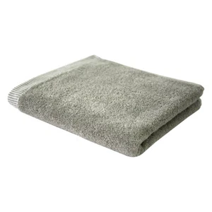 Dyckhoff serie spugna Basic Line strisce ad ago bordo tortora asciugamano telo doccia - Foto 1 di 9