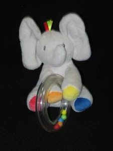 Peluche Baby Gund Flappy Elefante Sonaglio Lovey 5" Piccolo Peluche Giocattolo 4060907 - Foto 1 di 5