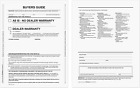 1-Part Self-Adhesive Buyers Guide - as Is / Warranty - (Form #1985 P/A No Lines)