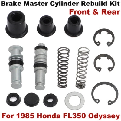 For 1985 HONDA ODYSSEY FL350 Front and Rear Brake Master Cylinder Rebuild Kit - Image 1 of 4
