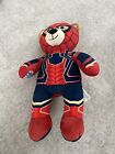 Build A Bear BAB Marvel Spider Man 16” Plush Stuffed Animal Teddy Bear