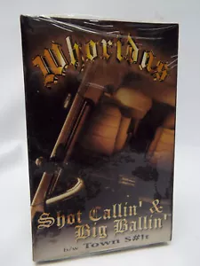 Whoridas - Shot Callin' & Big Ballin /SAAFIR/ RARE SEALED -ANALOG CASSETTE 1996 - Picture 1 of 4