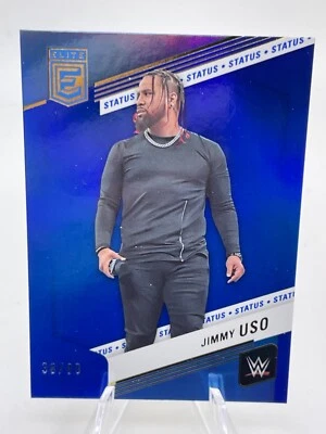 2023 WWE - Elite - Blue Status /80 - # 90 Jimmy Uso  - Image 1 of 2