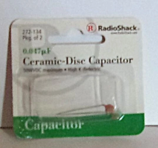 Radio Shack #272-134 Condensador de Disco Cerámico 0.047pF NUEVO Foto 1 de 1