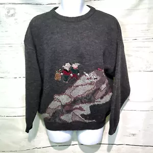 Vintage Rare Made in Italy Herren Strick Golf Pullover Pulli Gr. 50 - Bild 1 von 12