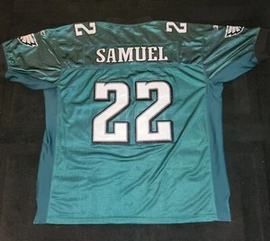 Philadelphia Eagles Reebok On Field NFL Football Jersey  Asanti Samuel Size 56 - Picture 1 of 12