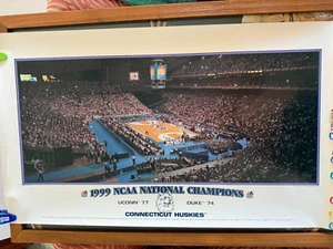 1999 Men's Final Four Poster UCONN Champs Action Images Full sized Original - Picture 1 of 1