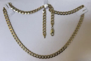 Panzerkette 9 kt massiv Gold 20,5 Zoll 22 Gramm (gebraucht) Top Zustand - Bild 1 von 16