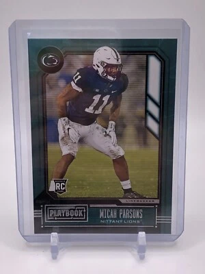 2021 Panini Chronicles Playbook Draft Picks Micah Parsons RC No. 327 - Image 1 of 2