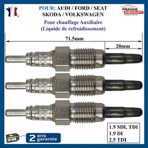 3 Heizkerzen Flüssigkühlung Zusatzheizung - Bild 1 von 6