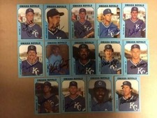 Autographed 1985 Oklahoma City 89ers TCMA Set(14/31 Sigs)Minor League
