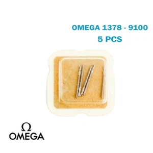 Omega Swiss Aufzugsschäfte 1378-9100 für Omega Uhrwerk 1378, Teil 9100, 5 Stück - Bild 1 von 2