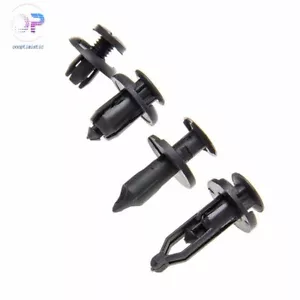 Assortment of 40pcs Car Body Plastic Push Pin Rivet Fastener Trim Moulding Clip - Bild 1 von 8