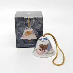 Lladro Angelic Melody Hanging Bell Porcelain w/ Original Box VTG Daisa 2003 EUC - Picture 1 of 6