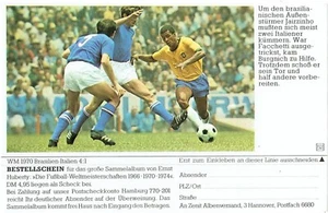 Jairzinho Sprengel Sammelbild Nr. 52 „Die Fußball WM 1966, 1970, 1974“ unbeklebt - Bild 1 von 2