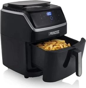 Princess Friggitrice ad Aria Calda a Vapore, Vaporiera 2 in 1 e Airfryer, - Foto 1 di 6