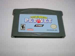 Paws and Claws Pet Vet (Nintendo Game Boy Advance GBA) Juego Original - Imagen 1 de 1
