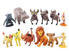 12pcs/set The Lion Guard King Lion Simba Bunga PVC Figures Toy Cake Topper Gift