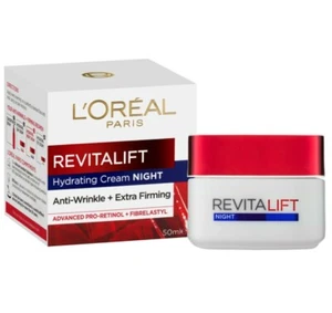 L'Oreal Paris Revitalift Night Cream Anti-Ageing & Firming Moisturiser 48g/50ml - Picture 1 of 2