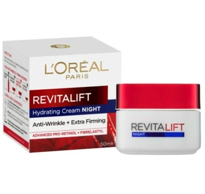 L'Oreal Paris Revitalift Night Cream Anti-Ageing & Firming Moisturiser 48g/50ml - image 1 of 2