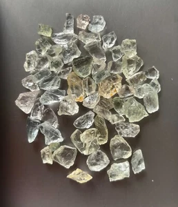 Good Lot 255 cts Natural White Colour Morganite Rough - Picture 1 of 6