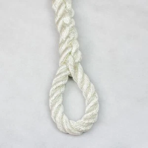 Hércules 1 1/4 pulg. Cuerda de remolque de nailon de 20 pies con ojos, modelo # T4020 40.300# rotura - Imagen 1 de 3