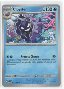 Pokemon Scarlet & Violet 151 - 091/165 Cloyster - Picture 1 of 1