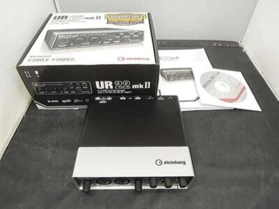 Steinberg UR22 MKII USB Audio Interface. 24 bit / 192 kHz Very Good Condition - Image 1 of 4