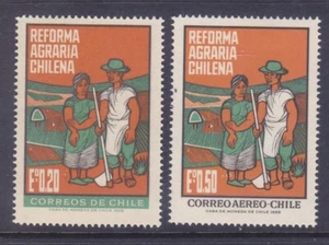 Chile 368 y C281 MNH 1968 Granja Pareja Juego de 2 Muy Fino - Imagen 1 de 1