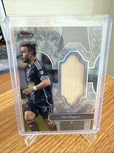 2024 TOPPS FINEST MLS KAI WAGNER MEJOR TELA PHILADELPHIA UNION 61/75 #FF-KW - Imagen 1 de 3