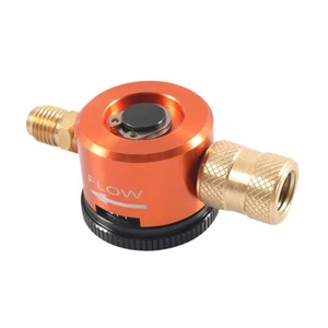Nitrogen Purge Regulator Tool Metal up to 200 PSI Nitrogen Purge Tool Orange - Picture 1 of 7
