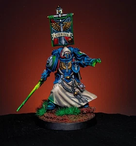 Ezequiel, Gran Maestro de Bibliotecarios Comisión Personalizada Pintura Ángel Oscuro Wh40k - Imagen 1 de 3