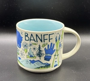 Starbucks 2018 Banff 14 Oz Mug Been There Series Across The Globe Collection - Picture 1 of 6