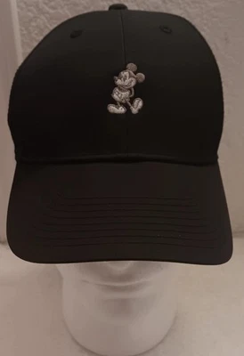 Disney Parks Mickey Mouse Nike Dri Fit Negro Adulto Unisex Correa Sombrero Mediano Usado Foto 1 de 4