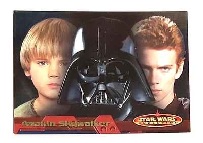 Star Wars Evolution / Promo Card #P4 / Anakin Skywalker / Topps 2001 / Mint - Image 1 of 2