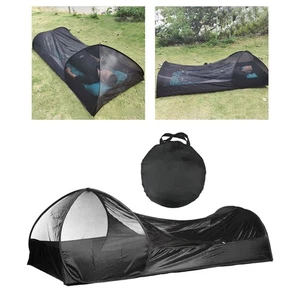 Popup Bivy Tent Shade Sleeping Net Zelt für Trekking -Sportveranstaltungen - Picture 1 of 7